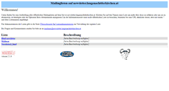 Desktop Screenshot of newsletter.langenachtderkirchen.at