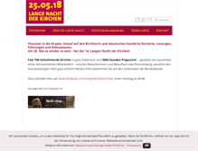 Tablet Screenshot of langenachtderkirchen.at